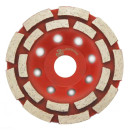 Чашка алмазная 115мм сегментная двухрядная Trio-diamond (333115) 