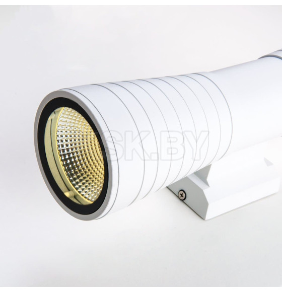 Светильник садово-парковый со светодиодами 1502 TECHNO LED TUBE DOBLE белый (a044303) 