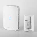 Звонок электрический бытовой (дверной) / Белый DBQ19M WL 36M IP44  (a044637) 