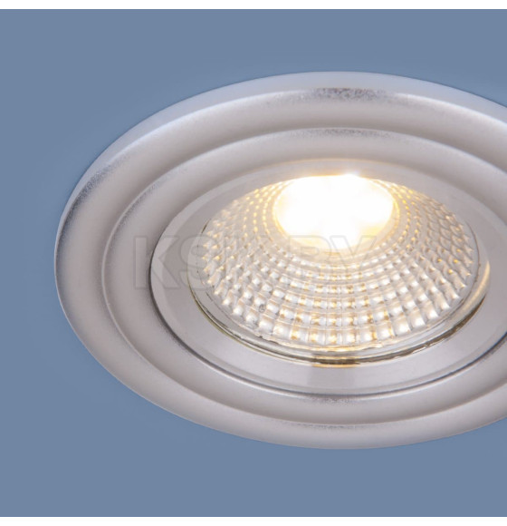 Встраеваемый светодиодный светильник 3W COB SL серебро, 9902 LED (a038458) 