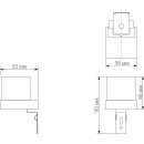 Датчик освещенности / Белый SNS-L-06 1200W IP44 (a026126) 