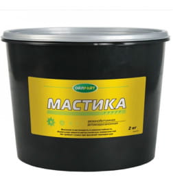 Мастика резино-битумная OILRIGHT ведро 2кг.