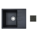 Мойка кухонная БелЭворс MILA  блэк в компл. с сифоном