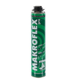 Пена PROF монтажная  Makroflex original Pro, (выход до 45 л) 750 мл