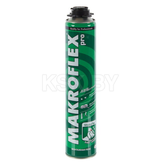 Пена PROF монтажная  Makroflex original Pro, (выход до 45 л) 750 мл (2598441) 
