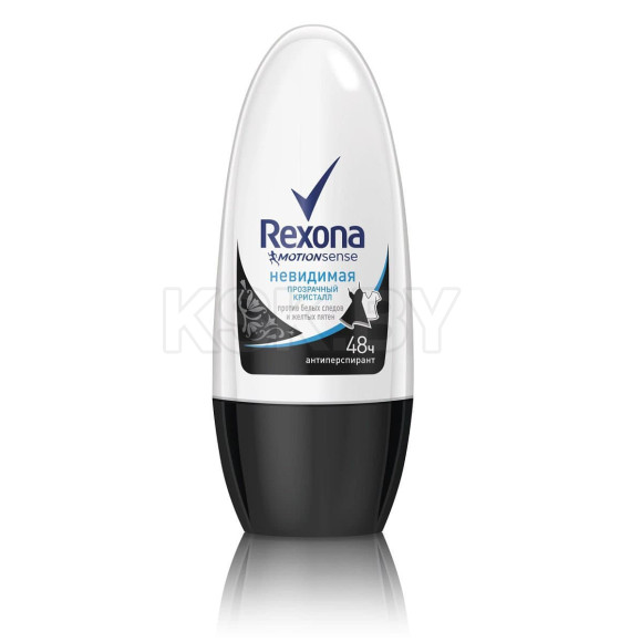Антиперспирант шариковый  Rexona  Прозрачный кристалл 50мл