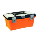 Ящик для инструмента пластмассовый 16" (410мм) с морозостойким замком (27802201) 