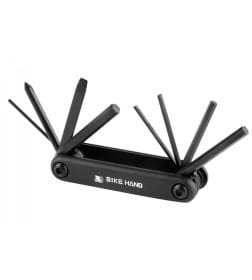 Набор шестигранников в ноже Bike Hand YC-270 черный 