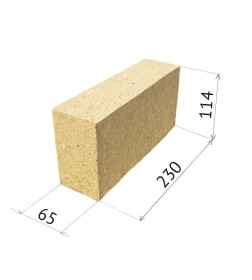 Кирпич огнеупорный шамотный ША(Б)-5 (230х114х65)