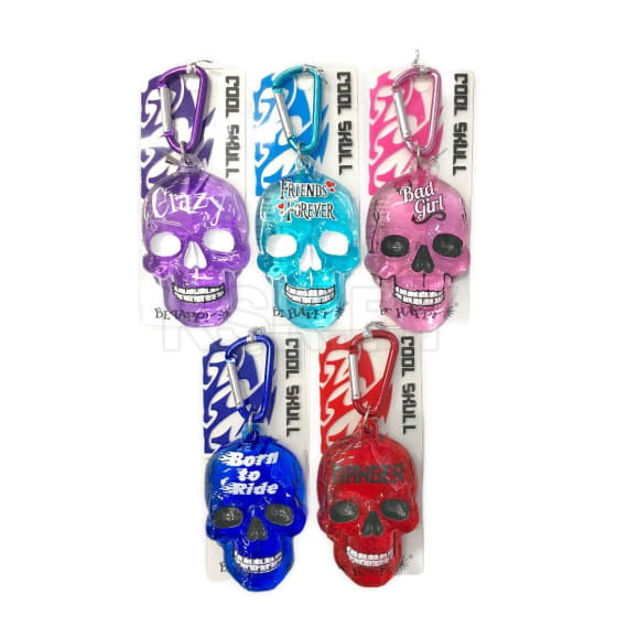 Брелок "Череп" в ассортименте (1007) 