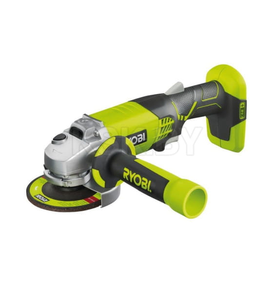 Углошлифмашина аккумуляторная RYOBI R18AG-0 ONE+ (5133001903) 