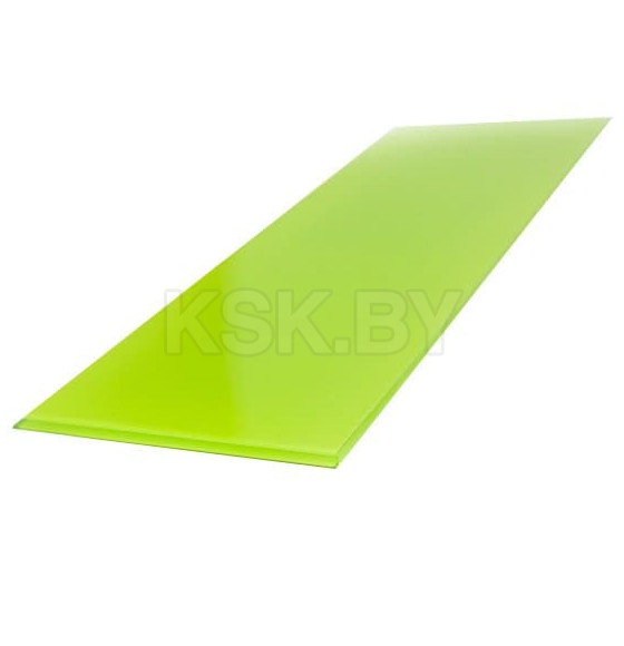 Заготовка стеклянная для мебели Стеклолюкс 500х130мм салатовая (ПС 002-02) 