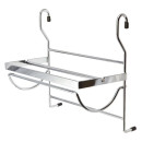 Корзина на рейлинг для бумаги (CWJ207), хром (61219) 