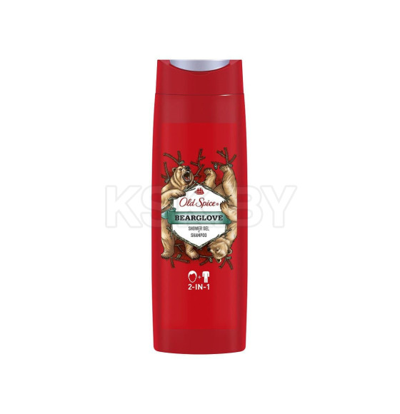 Гель для душа+шампунь Old Spice Bearglove  2в1 250мл (9437) 