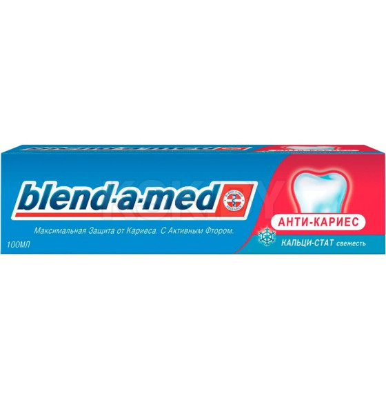 Зубная паста Blend-a-med 100мл  Анти Кариес Мята                          (6237) 