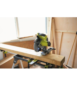 Пила торцовочная RYOBI EMS216L