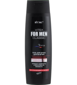 Гель для душа  Vitex for men classic  Ежедневный уход  400мл