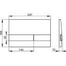 Кнопка для инсталляции Alca.M1721 (хром/глянцевая) (M1721) 