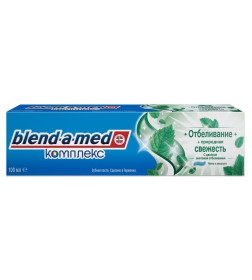 Зубная паста Blend-a-med 100мл  Комплекс отбел+природ свеж Мята/Эвкалипт 