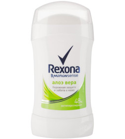 Антиперспирант-карандаш  Rexona  С экстрактом Алое Вера  40мл