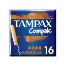 Тампоны Tampax Компак Супер плюс, 16шт (9620) 