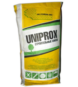 Штукатурка для печей и каминов "UNIPROX", 25 кг