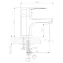 Смеситель для умывальника Rossinka Silvermix S35-11 (S35-11) 