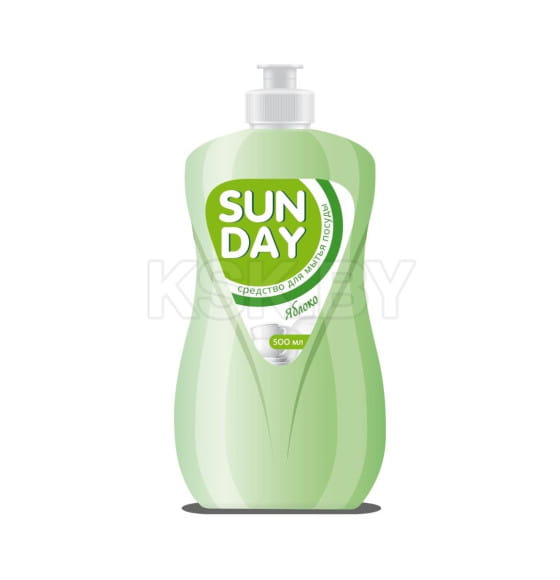 Средство для мытья посуды Sunday Яблоко 500 мл