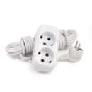 Удлинитель 2 розетки 10м с з/к ПВС 3*1,5 16A LUXAR (LUXAR 2SE-16A-10) 