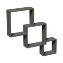 Комплект полок FIS1 Square module серый (67312) 