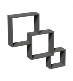 Комплект полок FIS1 Square module серый