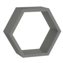 Полка FHS300 Hexagonal shelf SZ серый (67702) 