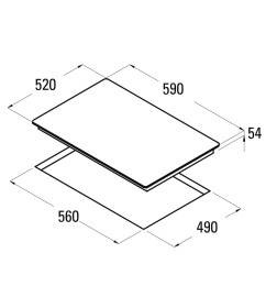 Панель варочная индукционная CATA IB 302 WH