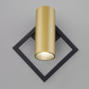 Светильник настенный / черный/ золото 20091/1 LED (a051697) 