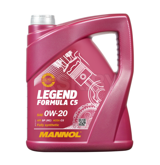 Моторное масло Mannol Legend Formula C5 0W-20 SP (RC) 5л (MN7921-5) 