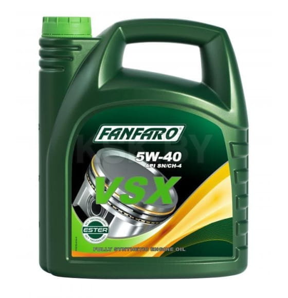 Моторное масло Fanfaro VSX 5W-40 SN/CF 4л. (FF6702-4) 