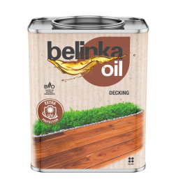 Масло для древесины для наружных работ BELINKA Oil - decking, масло для древесины для наружных работ, №202 орех, 2,5л