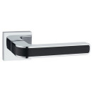 Ручка дверная "Рико" (PC/black) (Локит,Локстайл) 