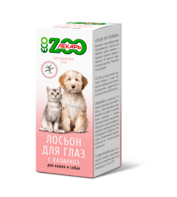 Лосьон для глаз ЭКО ZOOЛЕКАРЬ для кошек и собак,30 мл
