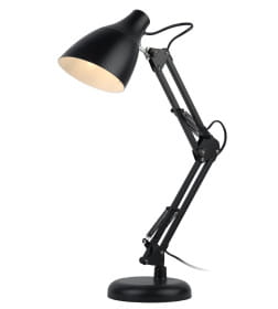 Светильник настольный N-123 Е27 40Вт черный ЭРА