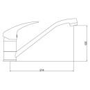 Смеситель для кухни Gross Aqua Basic, 3210257C-G0110 (3210257C-G0110) 