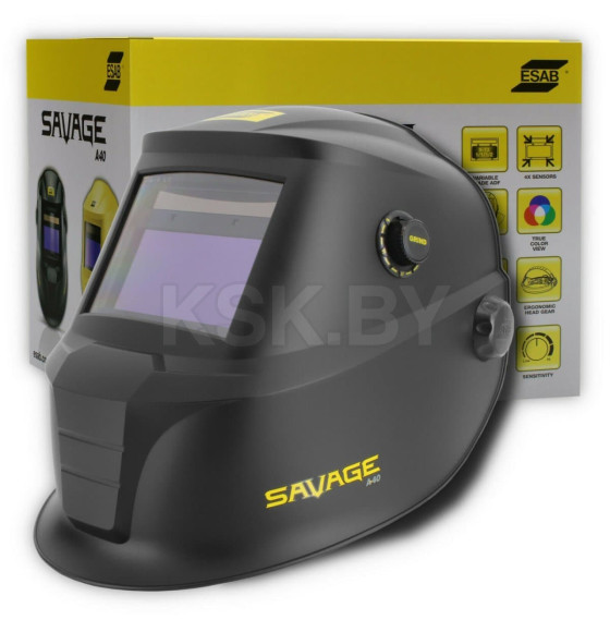 Щиток сварщика Savage A40 9-13 ESAB (black) (0700000490) 