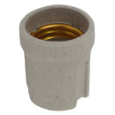 Патрон Е27 подвесной,керамика, белый ЭРА (Б0043694) 