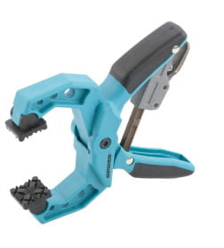 Струбцина клещеобразная, пластиковый корпус, храповый механизм жесткой фиксации, 100 мм, Gross