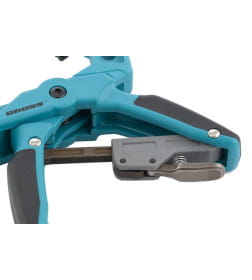 Струбцина клещеобразная, пластиковый корпус, храповый механизм жесткой фиксации, 100 мм, Gross