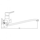 Смеситель для ванны Gross Aqua Alfa, 7211313C-35S (7211313C-35S ) 