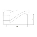 Смеситель для умывальника Gross Aqua Optima, 3509511C-G0145 (3509511C-G0145) 