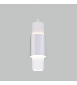 Светильник подвесной / белый/матовое серебро 50204/1 LED