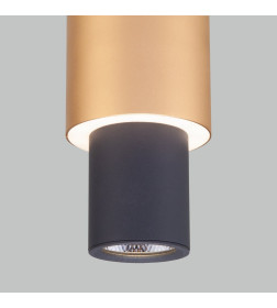 Светильник подвесной / черный/матовое золото 50204/1 LED