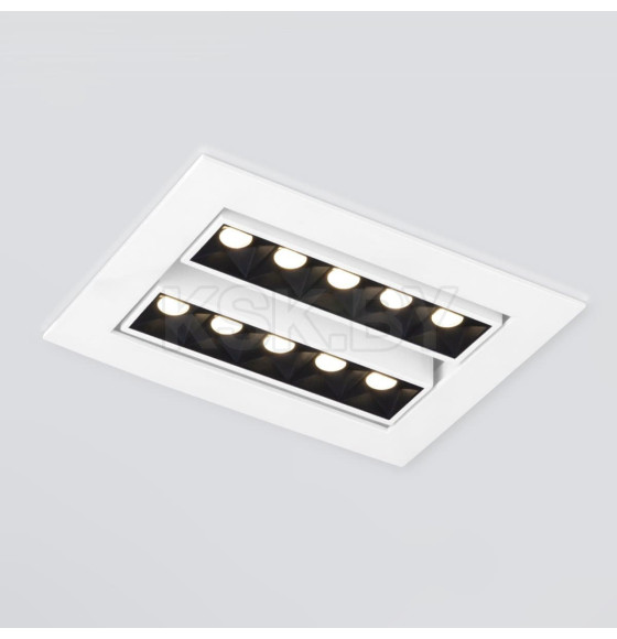 Светильник встраиваемый 9923 LED 20W 4200K белый/черный 9923 LED (a052482) 